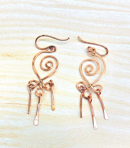 SHINDE EXPORTS copper earrings for women stylish traditional jhumka earring girls