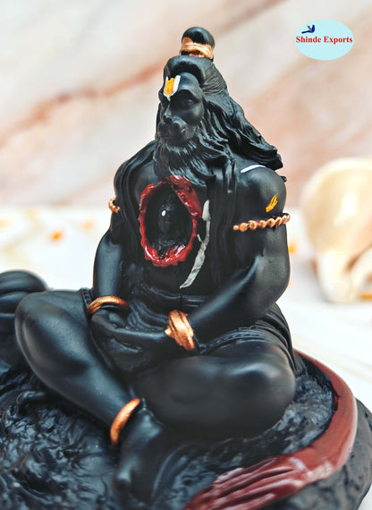 SHINDE EXPORTS Small Size Marble Hanuman Idol murti for car Dashboard Home puja