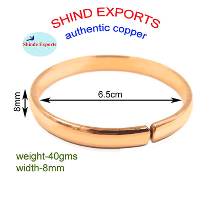 SHINDE EXPORTS pure copper kada bracelets for men and women