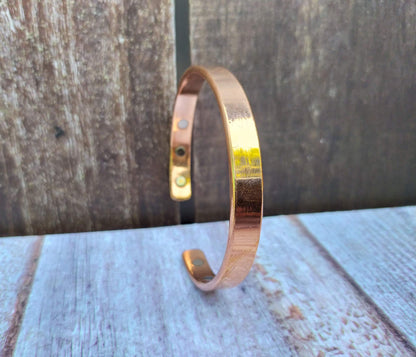 SHINDE EXPORTS Pure Copper Kada/Bracelet for Men and Women.
