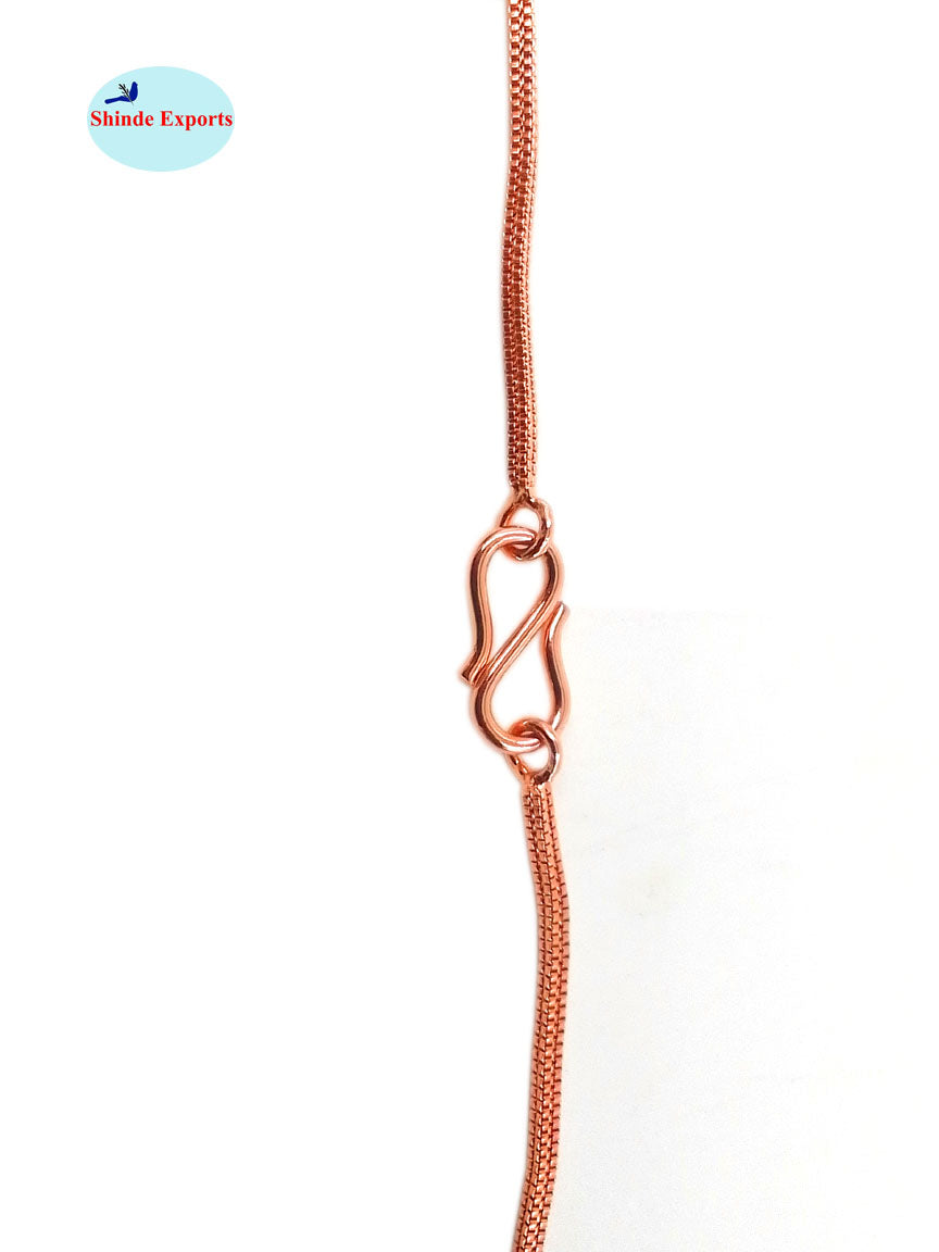 SHINDE EXPORTS pure copper necklace hasli neck chain for women (Design 6)