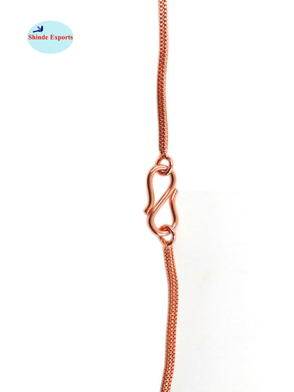 SHINDE EXPORTS pure copper necklace hasli neck chain for women (Design 6)