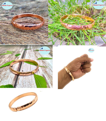 SHINDE EXPORTS pure copper kada bracelets for men and women