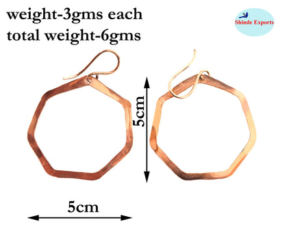 SHINDE EXPORTS copper earrings for women stylish traditional jhumka earring girls