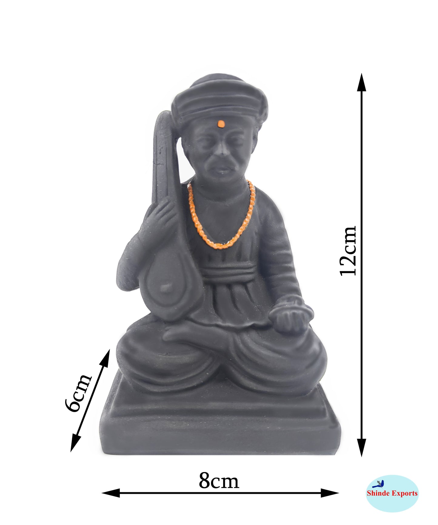 SHINDE EXPORTS jagatguru sant tukaram maharaj murti Statue Idol 5 inches