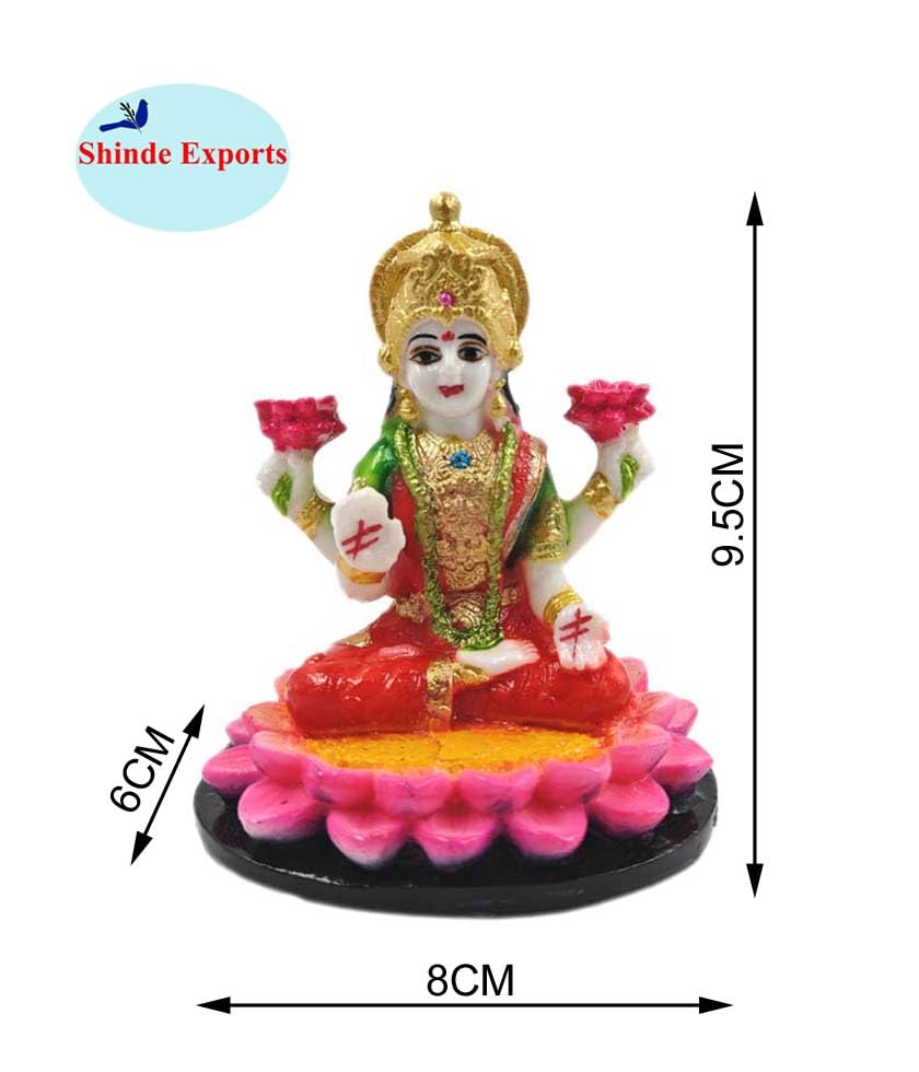 SHINDE EXPORTS Goddess laxmi Devi Marble murti Lakshmi Statue Idol for Home Pooja