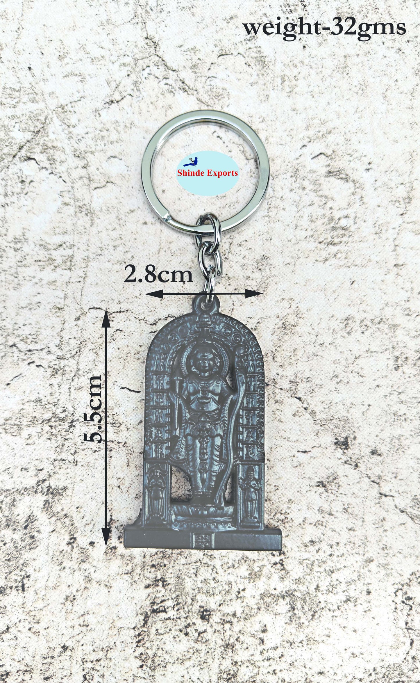SHINDE EXPORTS lord sree rama keychain/key chain for bike, car