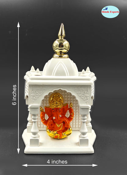 SHINDE EXPORTS Temple for car Dashboard Stand 6 inches