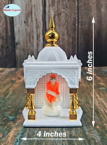 SHINDE EXPORTS Temple for car Dashboard Stand 6 inches