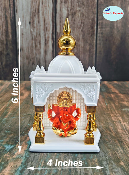 SHINDE EXPORTS Temple for car Dashboard Stand 6 inches