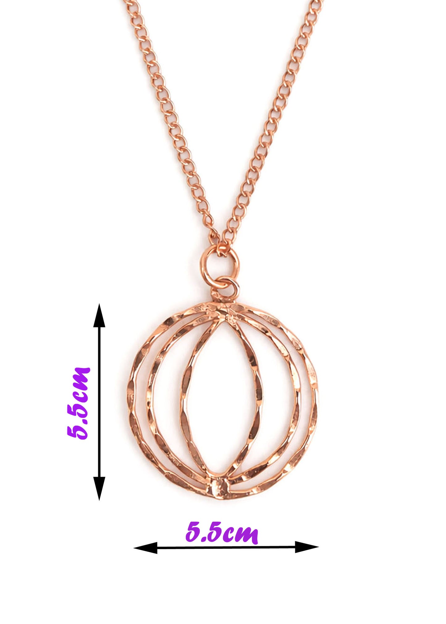 SHINDE EXPORTS 100% solid uncoated jewellery pure copper chain necklaces stylish choker for women with pendant