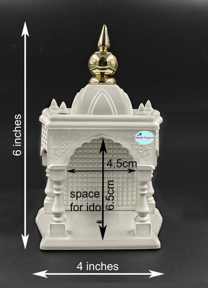 SHINDE EXPORTS Temple for car Dashboard Stand 6 inches