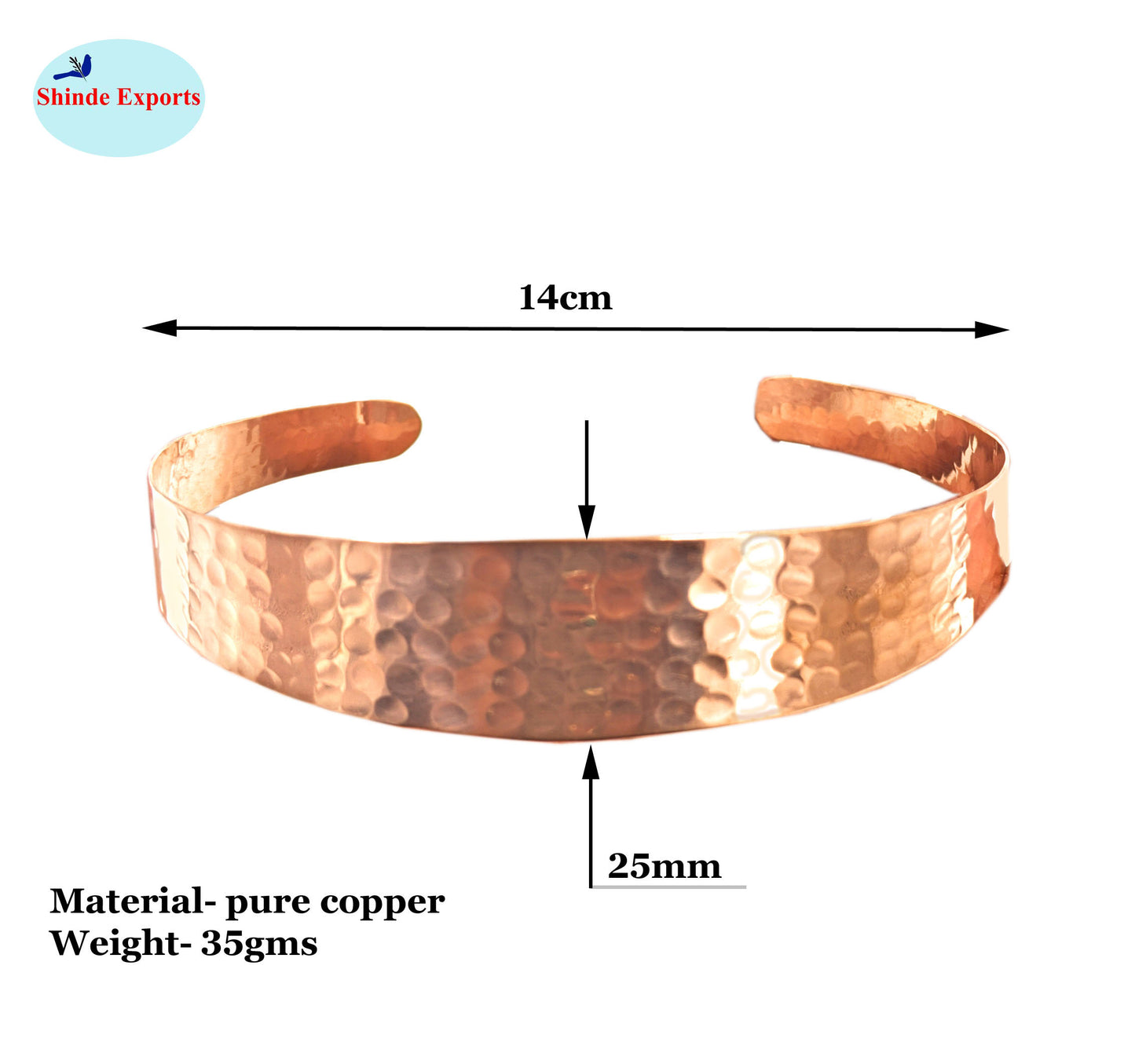 SHINDE EXPORTS pure copper Hasli necklace jewellery choker for women/girls