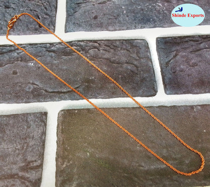 SHINDE EXPORTS pure copper necklace hasli neck chain for women (Design 6)