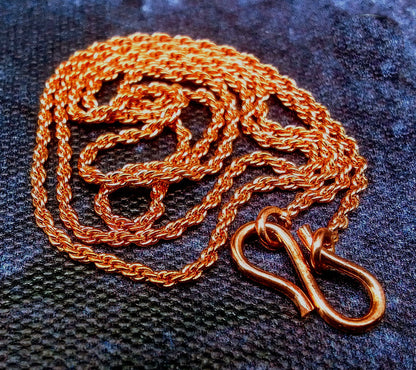 SHINDE EXPORTS pure copper necklace hasli neck chain for women (Design 6)
