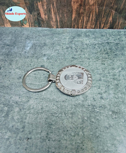 SHINDE EXPORTS shirdi saibaba keychain/key chain for bike, car