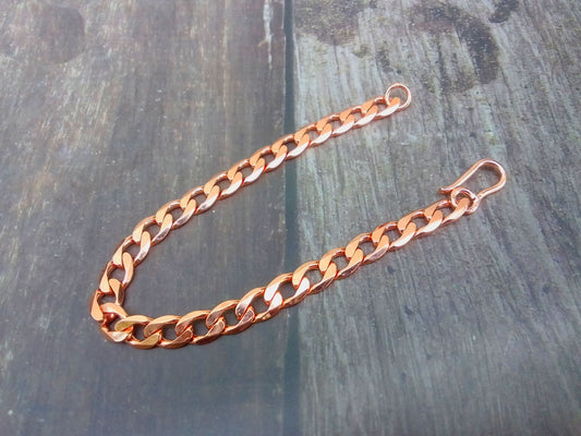 SHINDE EXPORTS Pure Copper Link Chain  Bracelet for Men