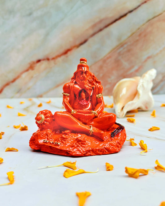 SHINDE EXPORTS Small Size Marble Hanuman Idol murti for car Dashboard Home puja