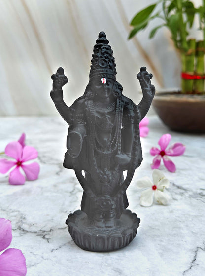 SHINDE EXPORTS Govinda Idol for car Dashboard/Balaji murti for car/tirupati Balaji murti/Balaji Statue for Pooja Room
