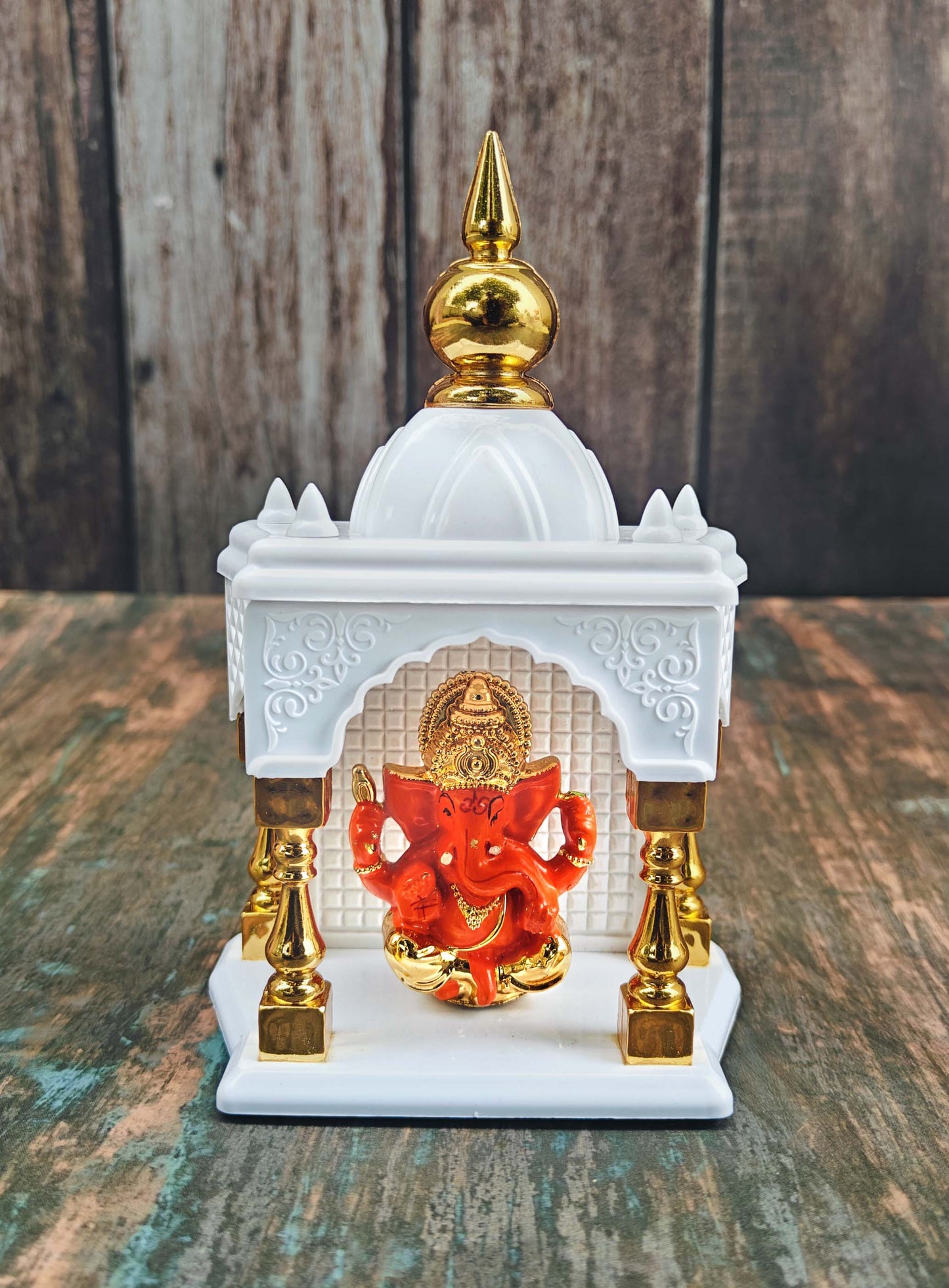 SHINDE EXPORTS Temple for car Dashboard Stand 6 inches