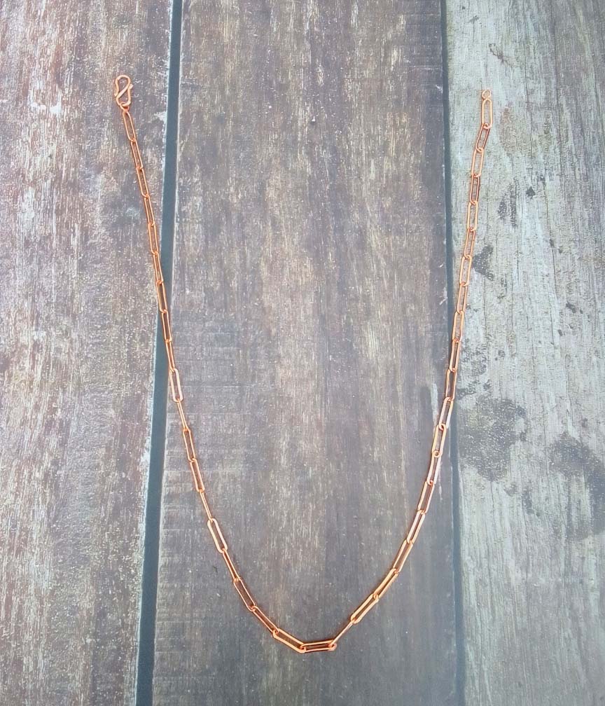 SHINDE EXPORTS pure copper necklace hasli neck chain for women (Design 6)
