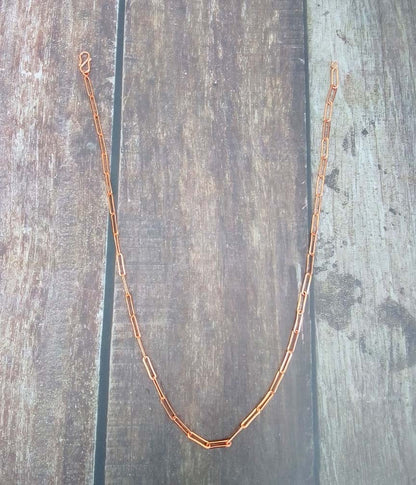 SHINDE EXPORTS pure copper necklace hasli neck chain for women (Design 6)