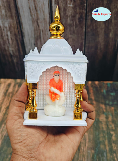 SHINDE EXPORTS Temple for car Dashboard Stand 6 inches