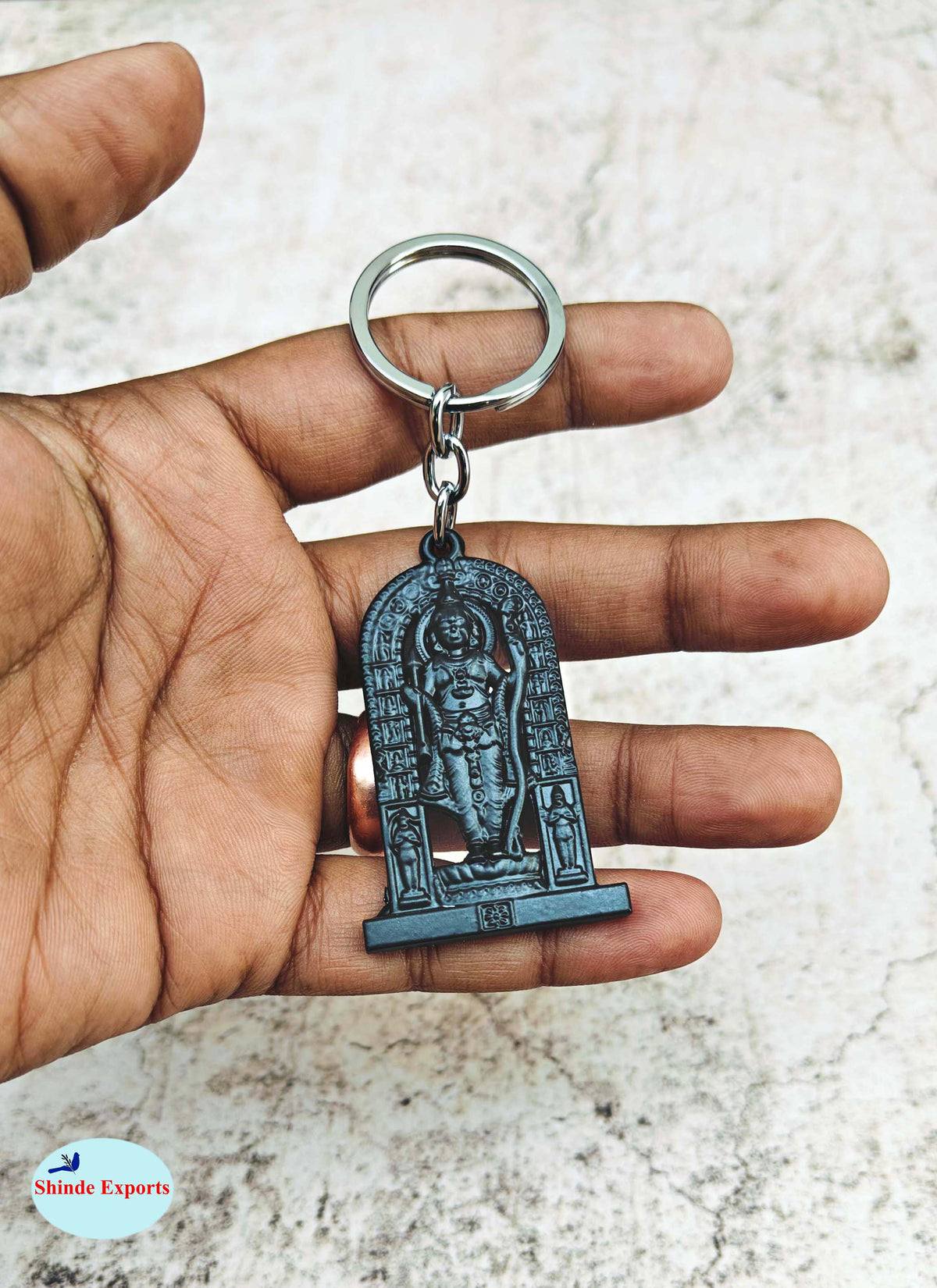 Sri Rama Hand Chain SHINDE EXPORTS lord sree rama keychain/key chain for bike, car