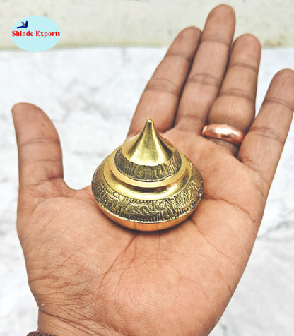SHINDE EXPORTS brass sindur dani dibbi sindoor box dabbi for women