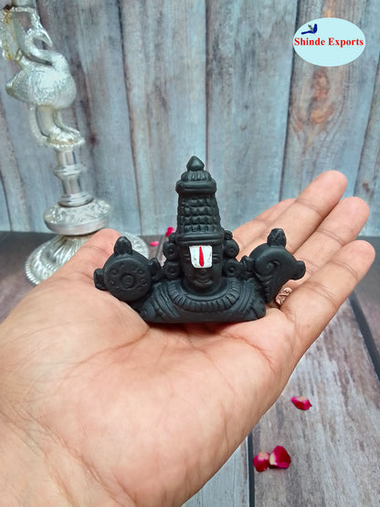 SHINDE EXPORTS Govinda Idol for car Dashboard/Balaji murti for car/tirupati Balaji murti/Balaji Statue for Pooja Room