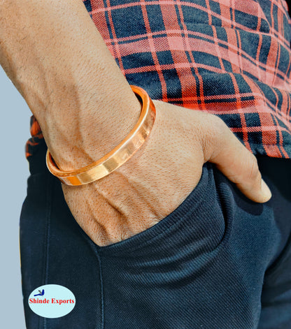 SHINDE EXPORTS pure copper kada bracelets for men and women