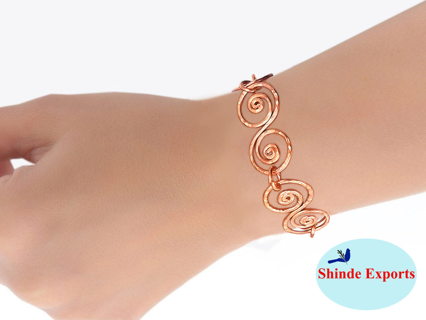 SHINDE EXPORTS original stylish pure copper bracelet for women