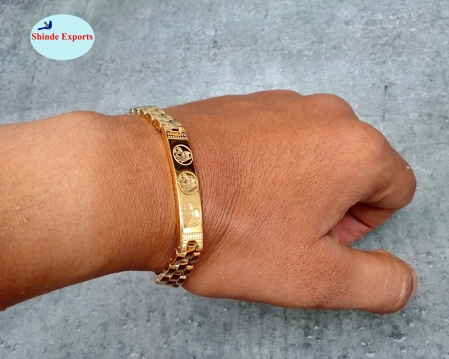 SHINDE EXPORTS shirdi saibaba hand bracelet for men and women