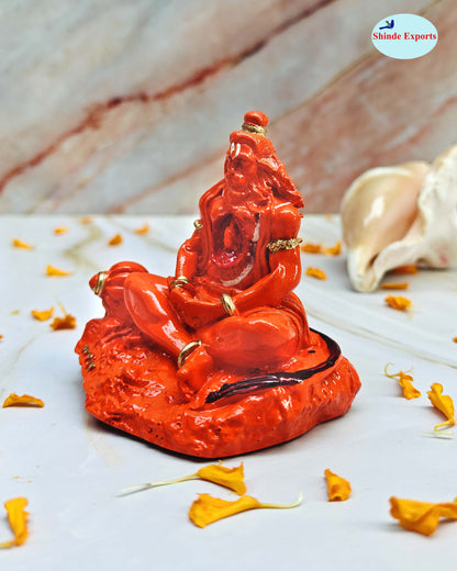 SHINDE EXPORTS Small Size Marble Hanuman Idol murti for car Dashboard Home puja
