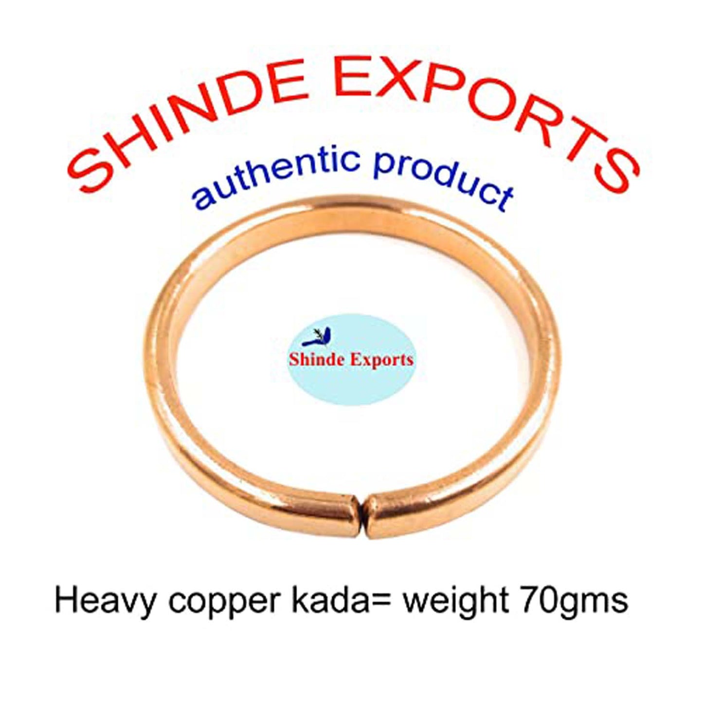 SHINDE EXPORTS pure copper kada bracelets for men and women