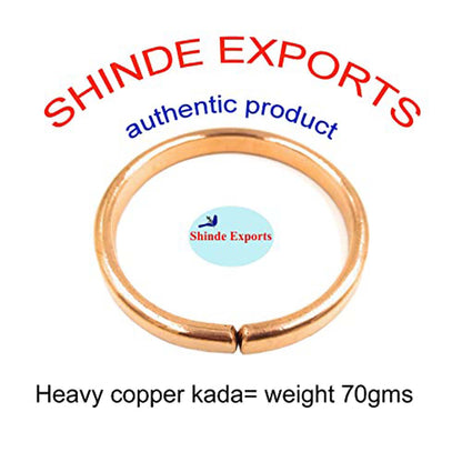 SHINDE EXPORTS pure copper kada bracelets for men and women