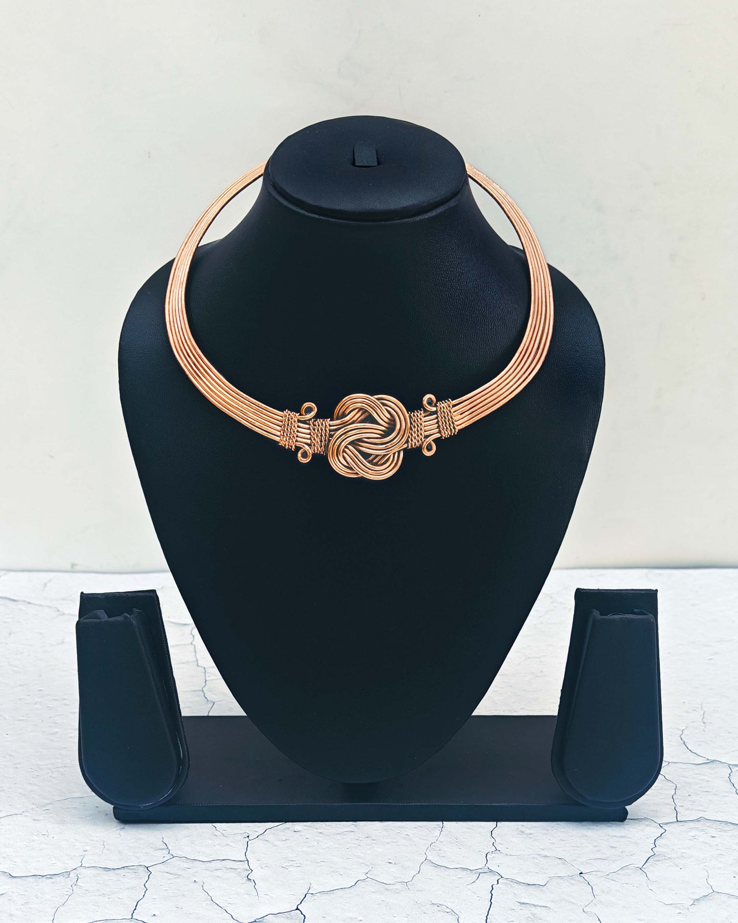 SHINDE EXPORTS pure copper Hasli necklace jewellery choker for women/girls