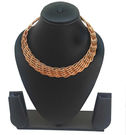 SHINDE EXPORTS pure copper Hasli necklace jewellery choker for women/girls