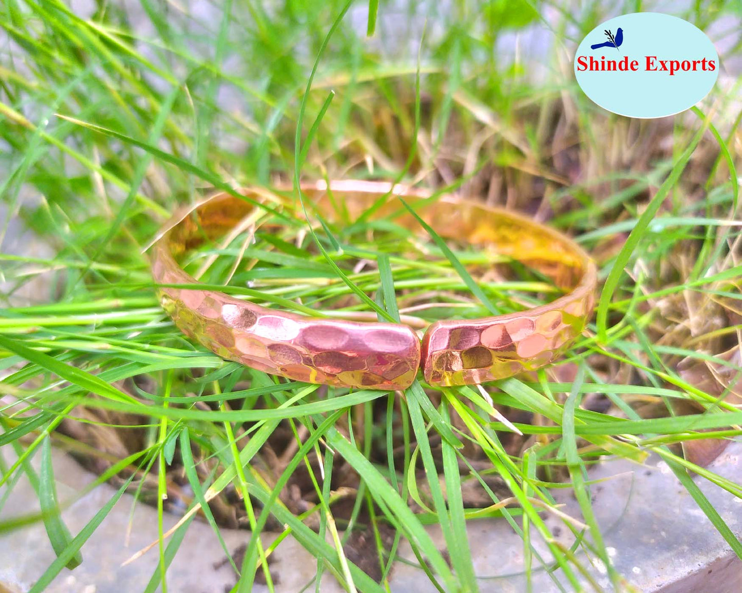 SHINDE EXPORTS pure copper kada bracelets for men and women