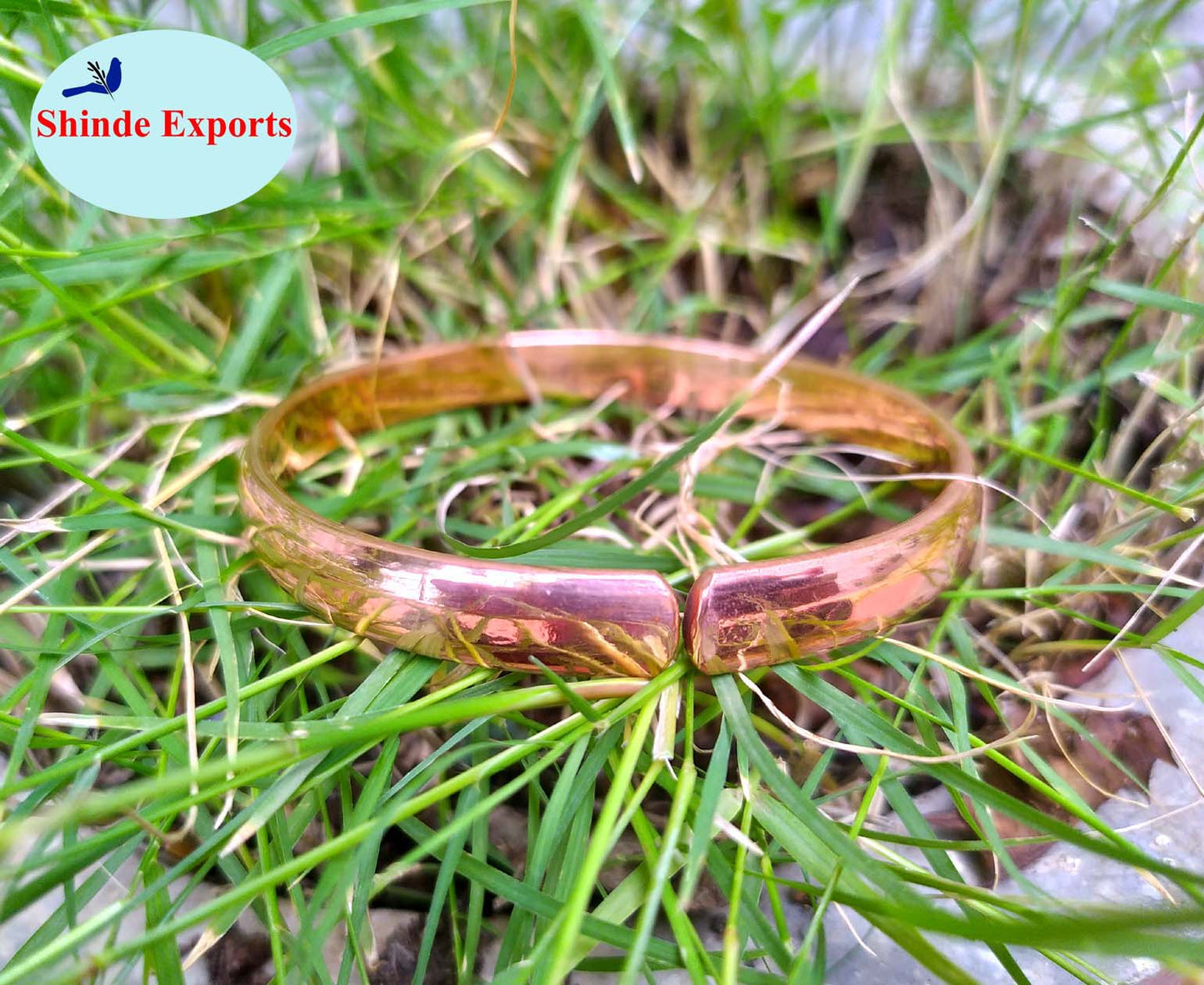 SHINDE EXPORTS pure copper kada bracelets for men and women