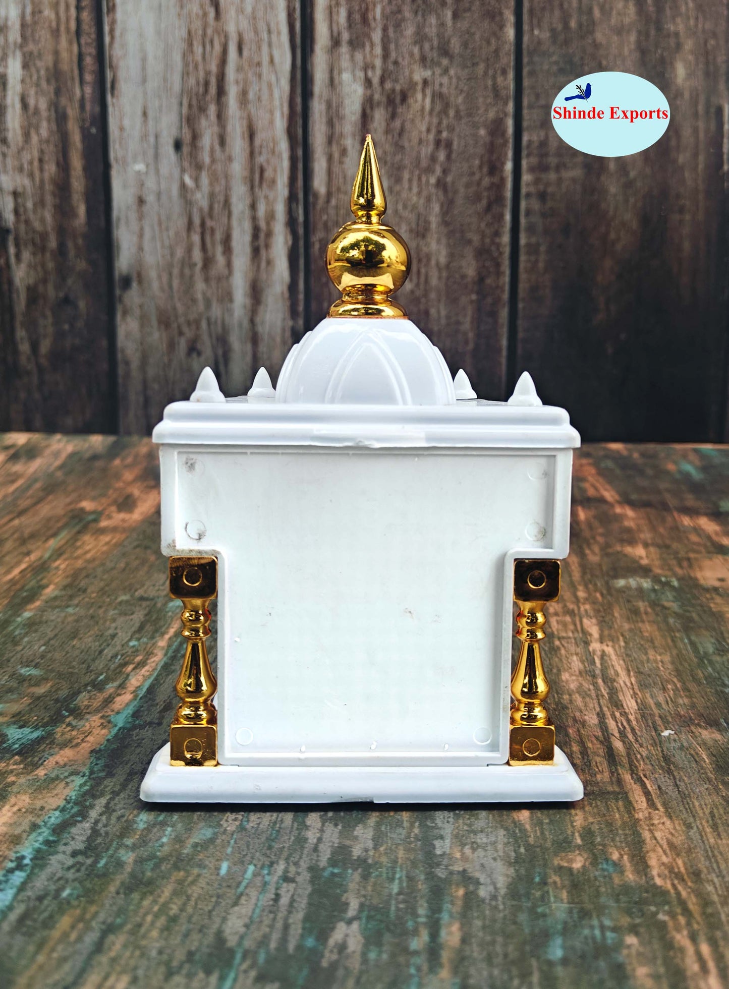 SHINDE EXPORTS Temple for car Dashboard Stand 6 inches