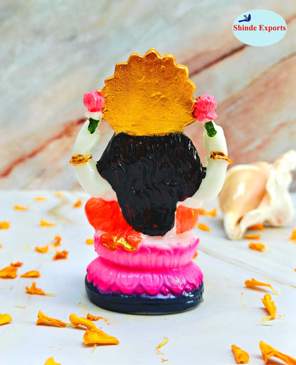 SHINDE EXPORTS Goddess laxmi Devi Marble murti Lakshmi Statue Idol for Home Pooja