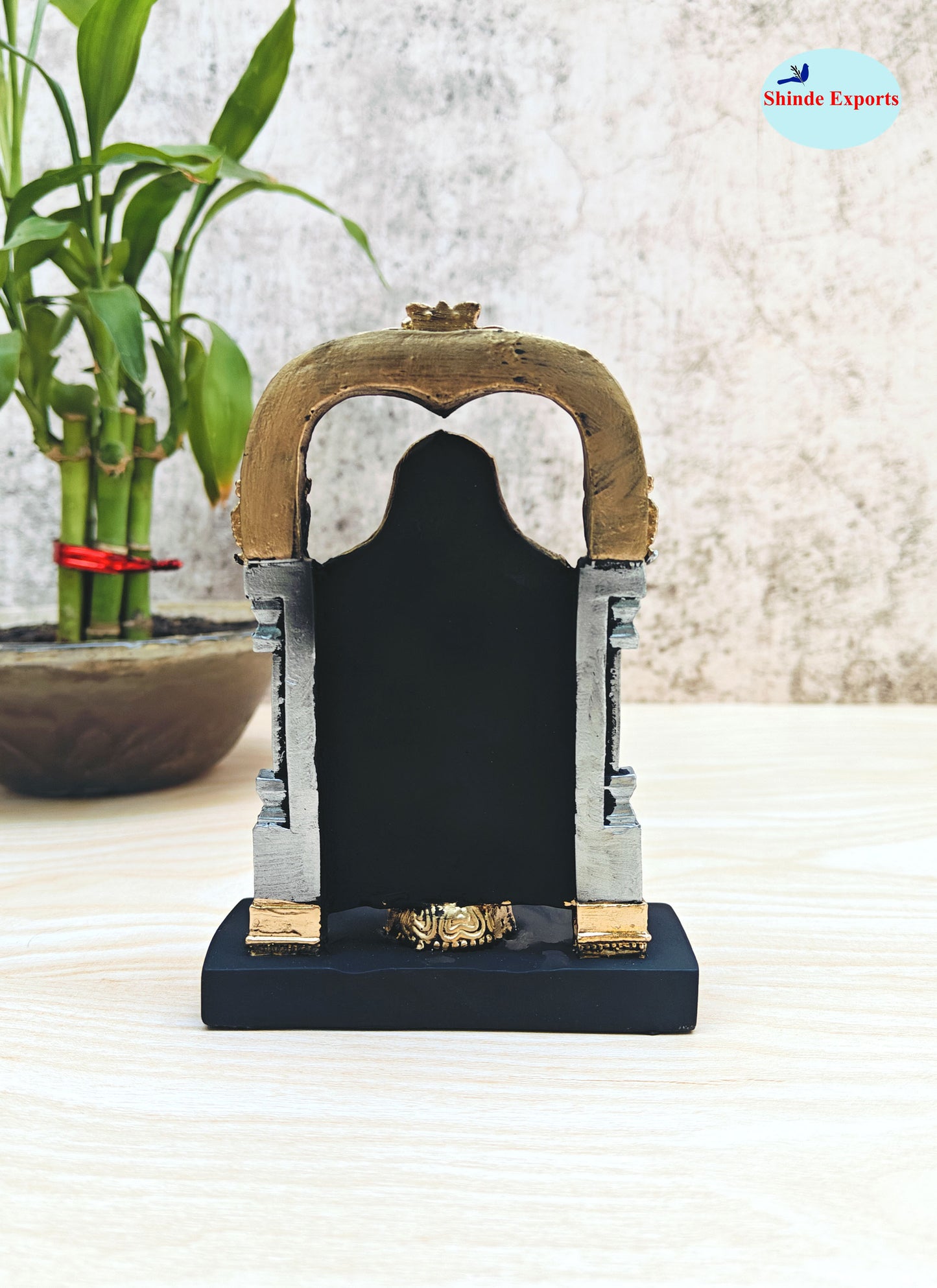 SHINDE EXPORTS Govinda Idol for car Dashboard/Balaji murti for car/tirupati Balaji murti/Balaji Statue for Pooja Room