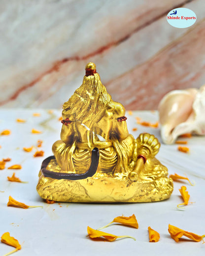 SHINDE EXPORTS Small Size Marble Hanuman Idol murti for car Dashboard Home puja