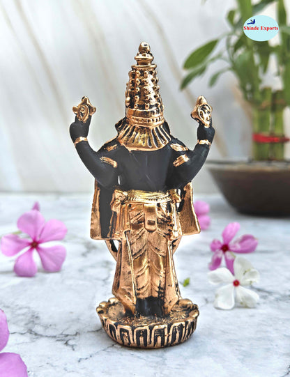 SHINDE EXPORTS Govinda Idol for car Dashboard/Balaji murti for car/tirupati Balaji murti/Balaji Statue for Pooja Room