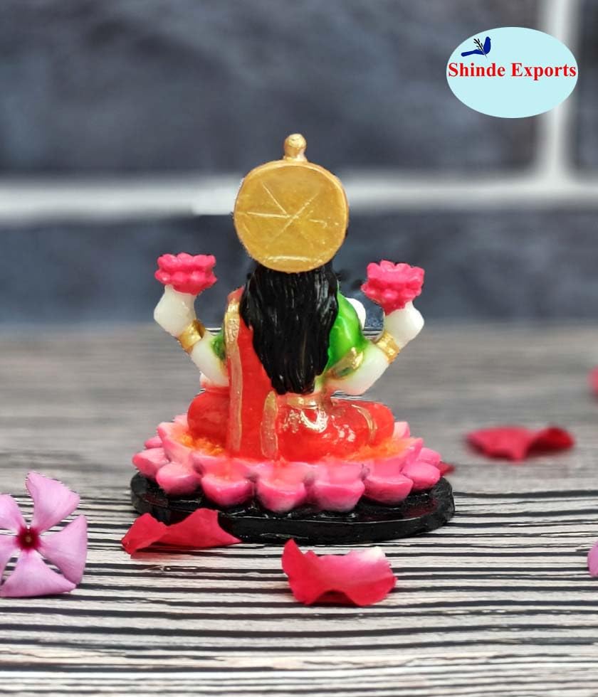 SHINDE EXPORTS Goddess laxmi Devi Marble murti Lakshmi Statue Idol for Home Pooja