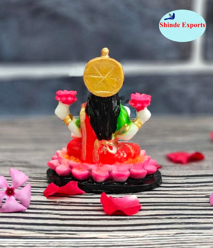 SHINDE EXPORTS Goddess laxmi Devi Marble murti Lakshmi Statue Idol for Home Pooja