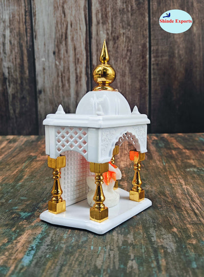 SHINDE EXPORTS Temple for car Dashboard Stand 6 inches