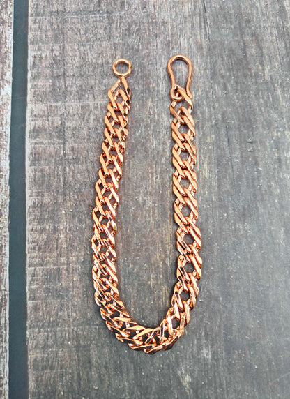 SHINDE EXPORTS Pure Copper Link Chain  Bracelet for Men