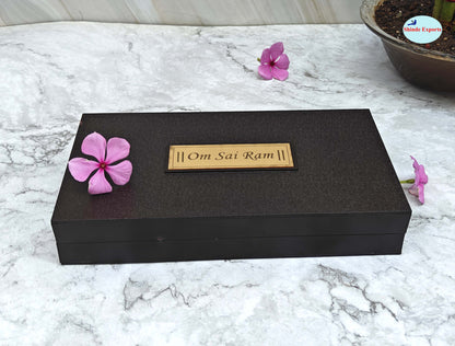 SHINDE EXPORTS Shirdi Sai Baba Charan paduka Gift Box for puja